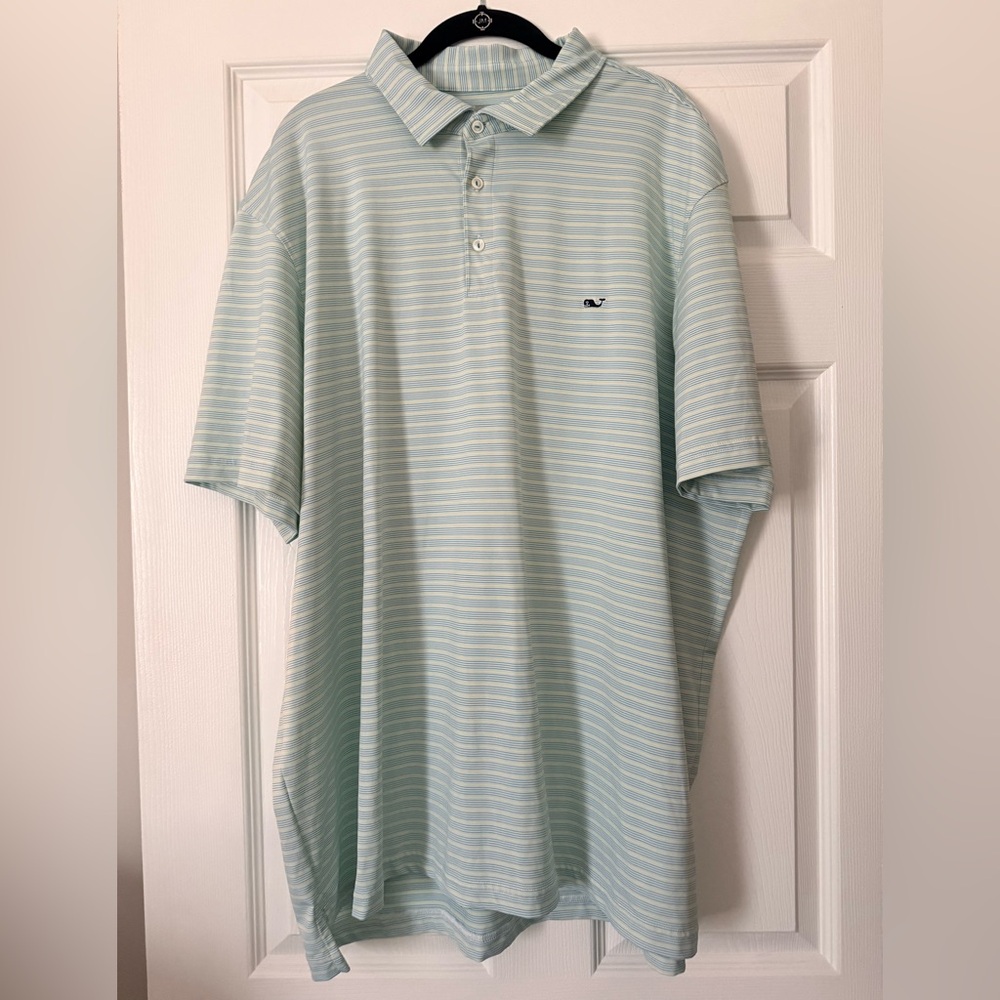 Vineyard Vines Striped Polo Shirt
